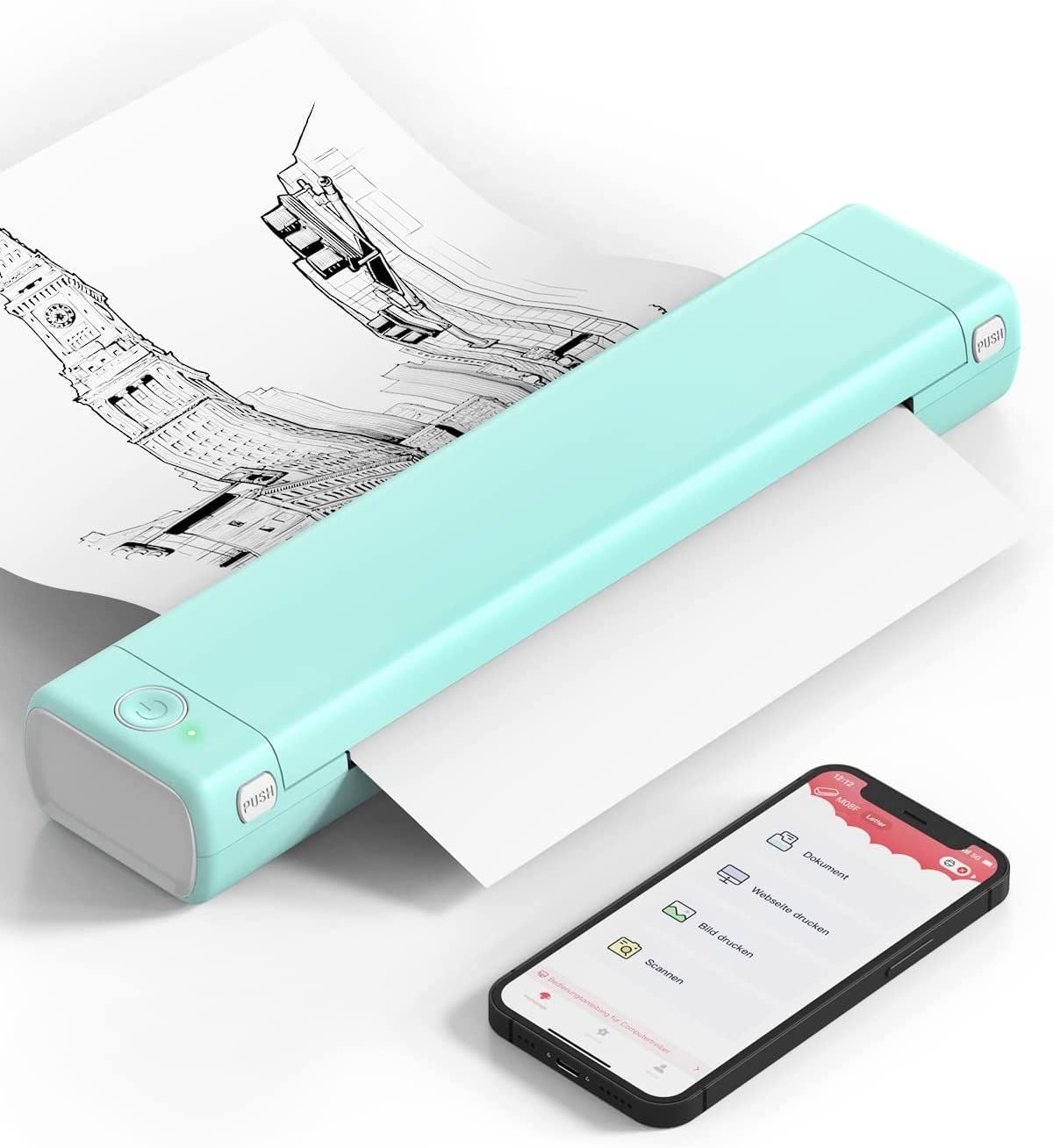 Phomemo M08F Portable Wireless Thermal Printer