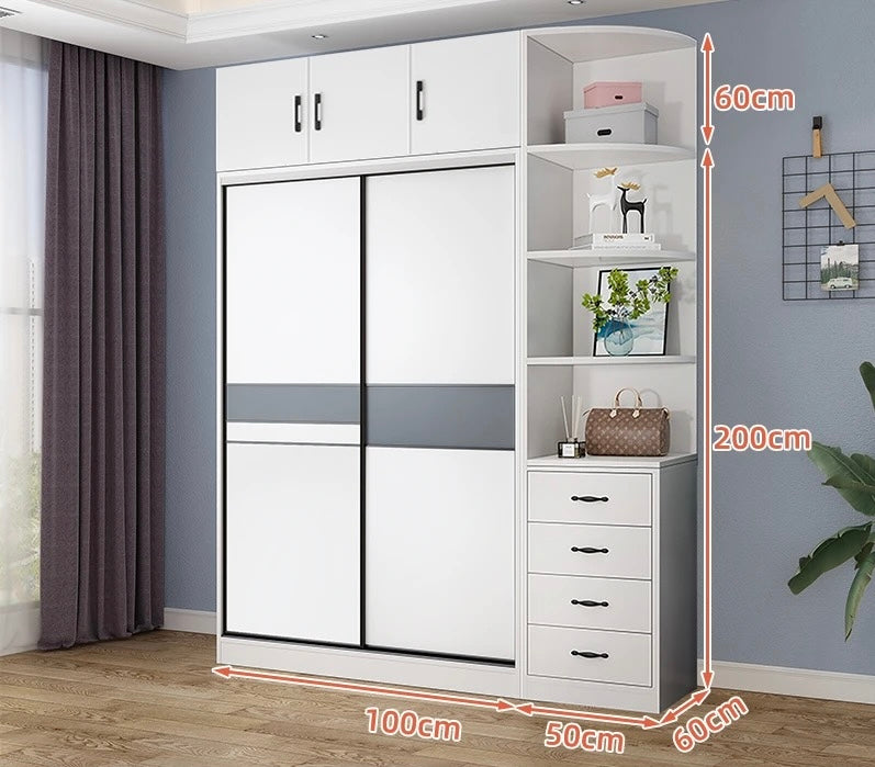 Simple Modern Sliding Door Cabinet
