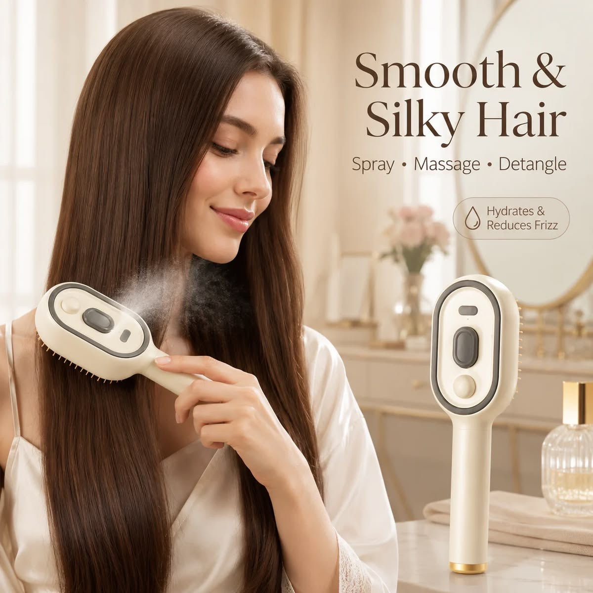 Electric Spray Hair Massage Comb