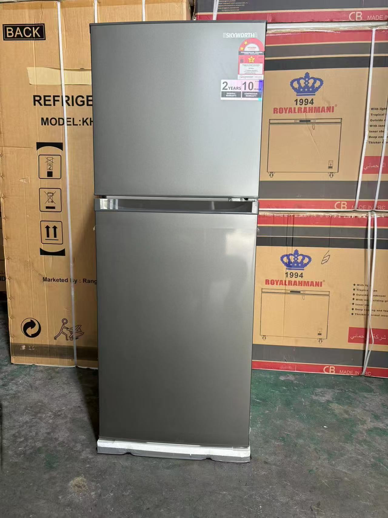 Double-Door Refrigerator