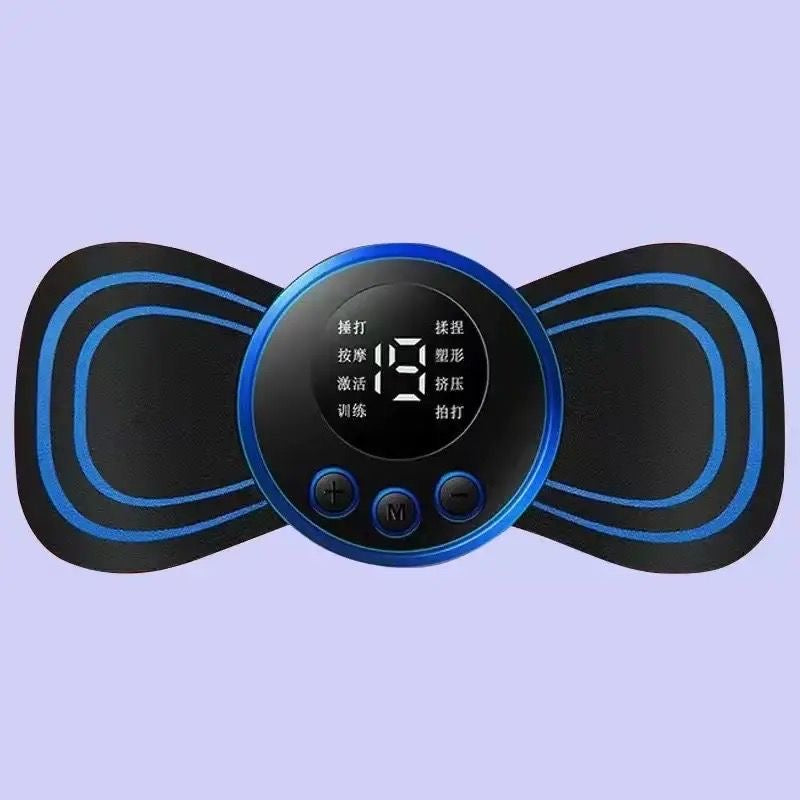 Intelligent Remote Control Cervical & Back Pulse Massager