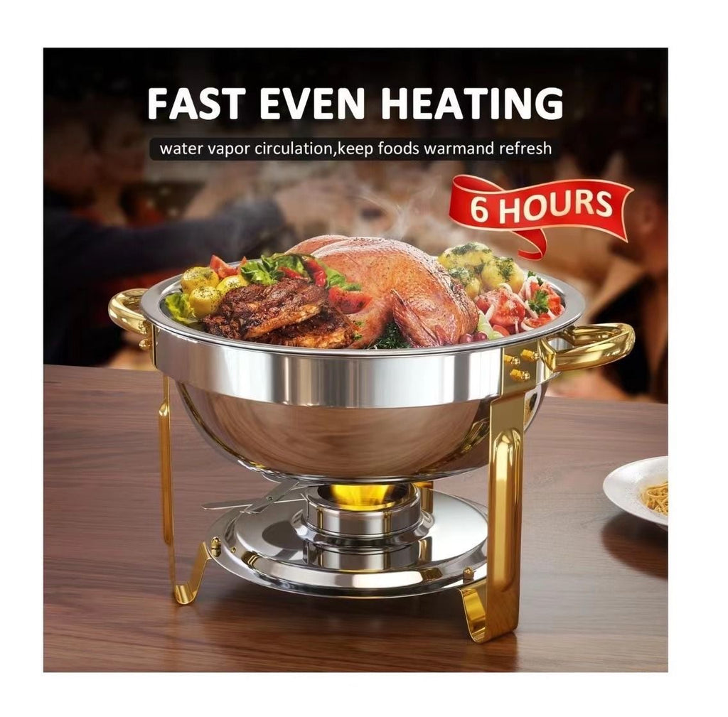 Hot-Selling Stainless Steel Round Chafing Dish