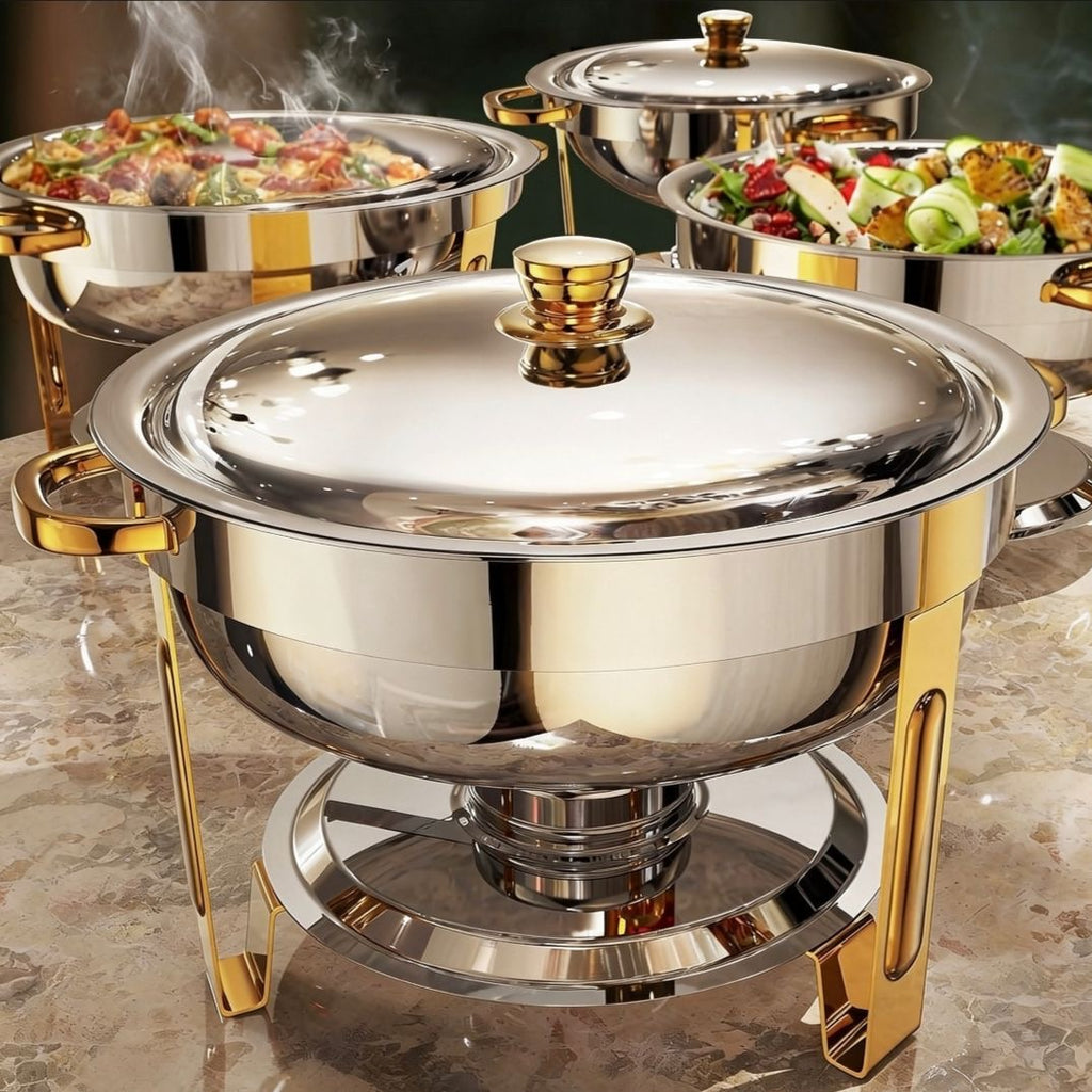 Hot-Selling Stainless Steel Round Chafing Dish