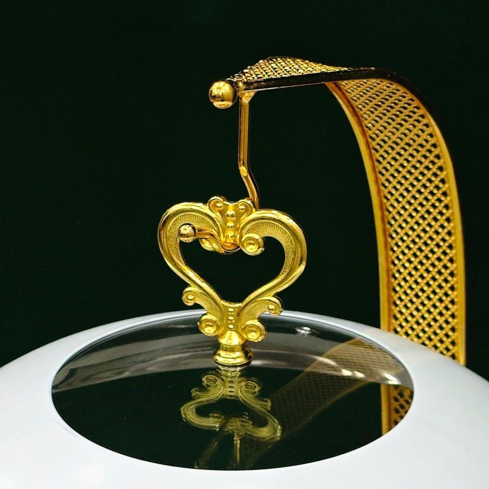 European-Style Luxury Stainless Steel Buffet Stove 8L