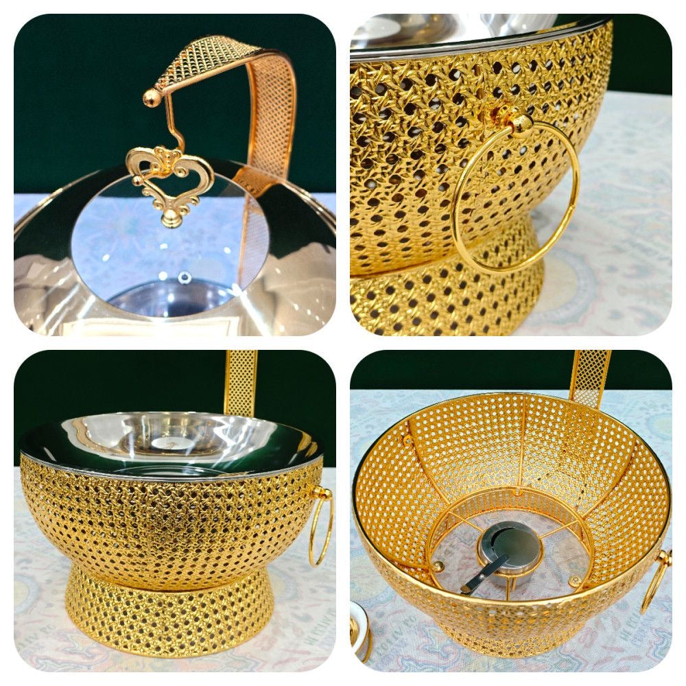 Luxury Stainless Steel Buffet Self-Service Stove