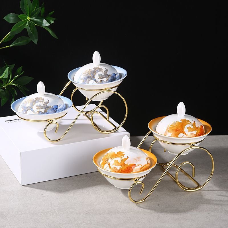 Creative Chinese Ceramic Cold Dish Set