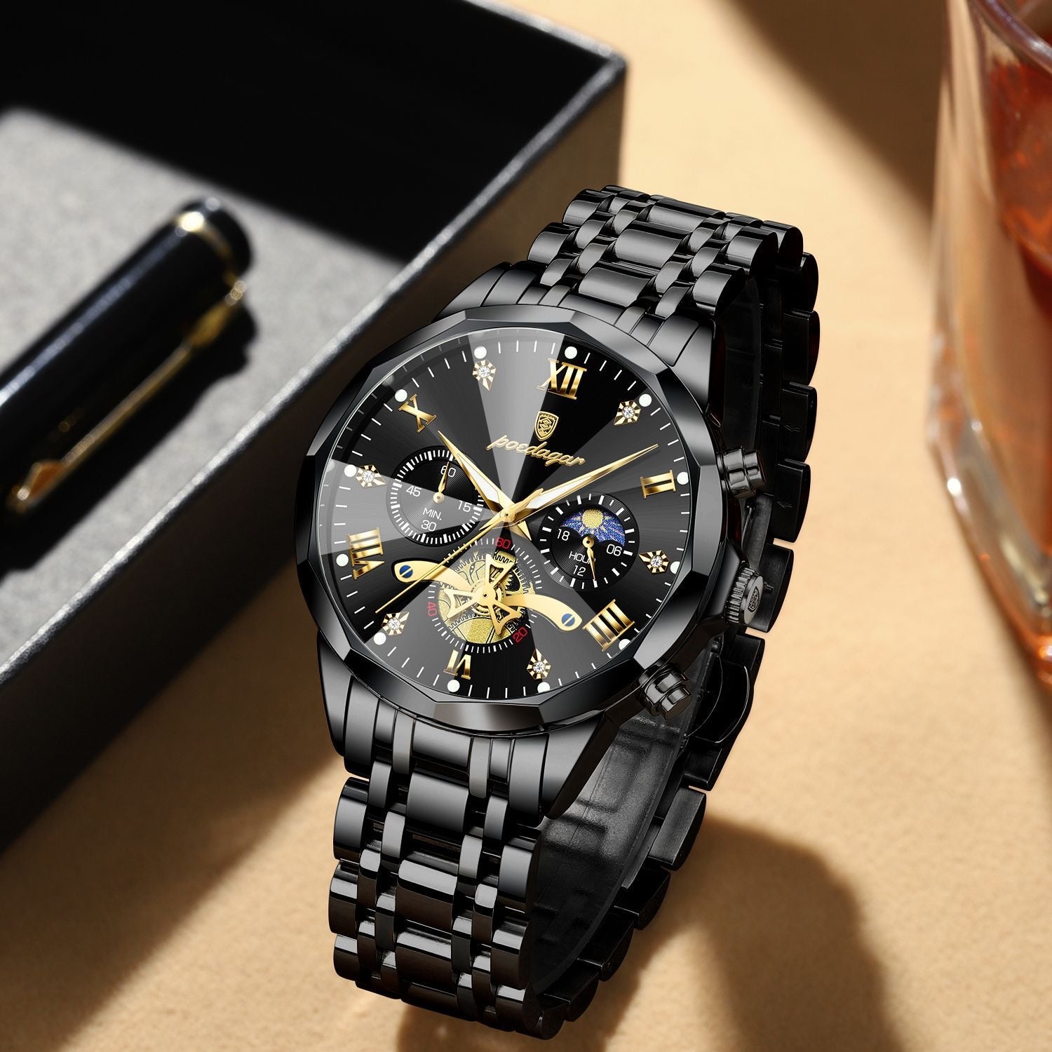 Padajia New Waterproof Luminous Men’s Watch