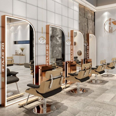 Internet Famous Barbershop Mirror