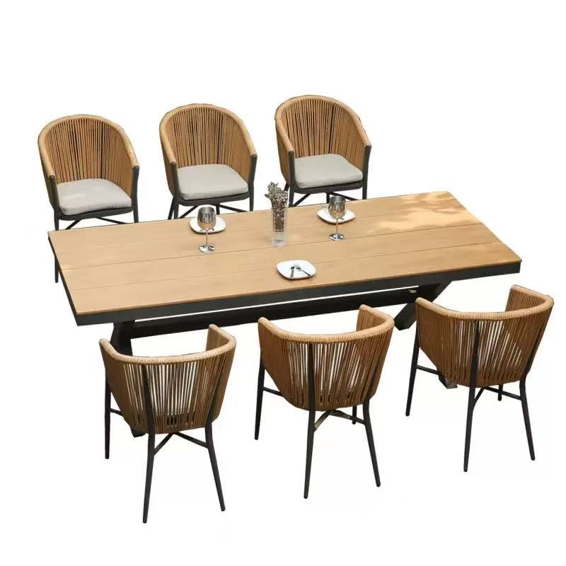 Outdoor Rope Dining Set